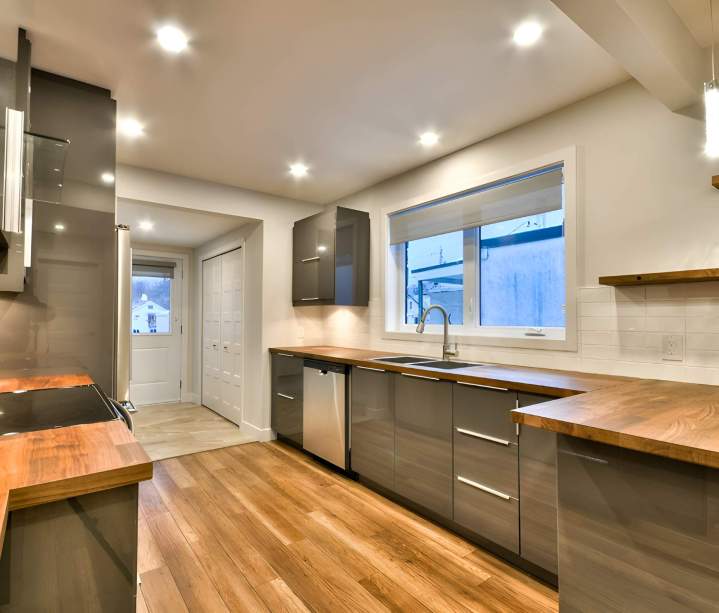 Residential kitchen renovation Gatineau
